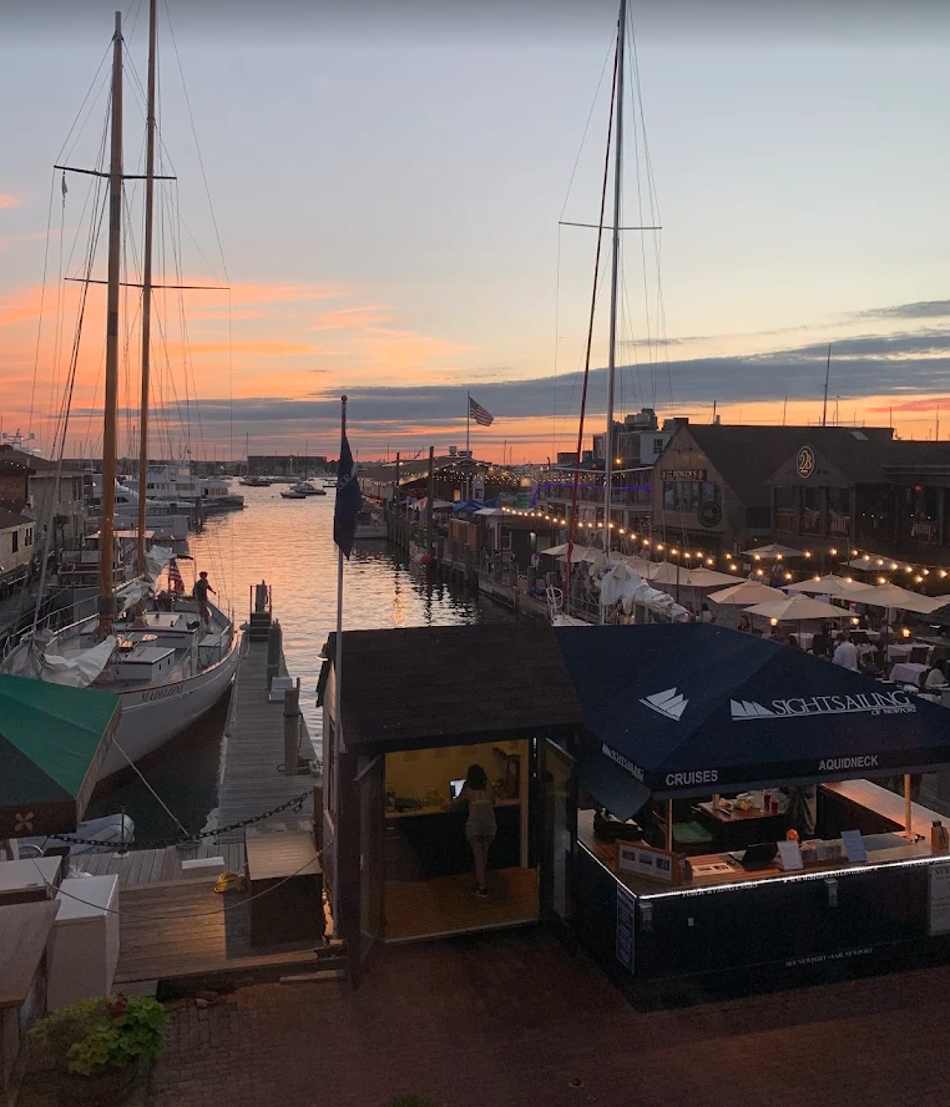 Right on Bowen's Wharf