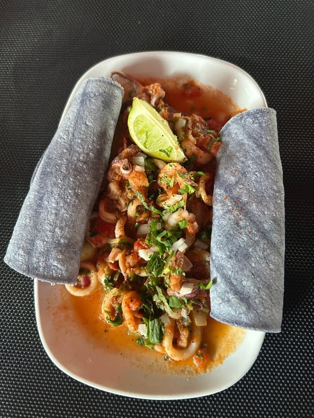Sauteed Calamari.